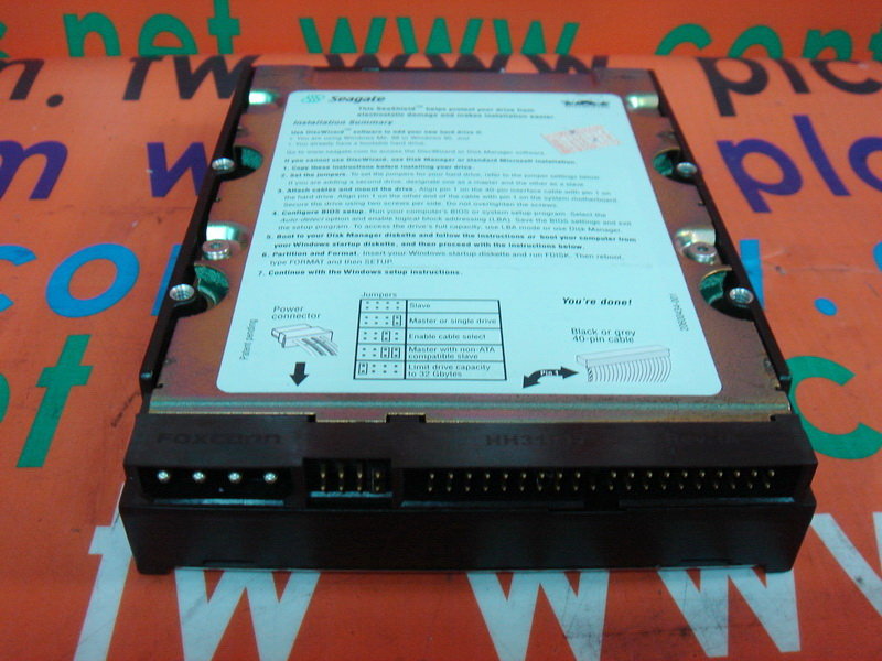 SEAGATE ST340016A - 裕益科技自動化設備可程式編碼器PLC分散式控制系統DCS